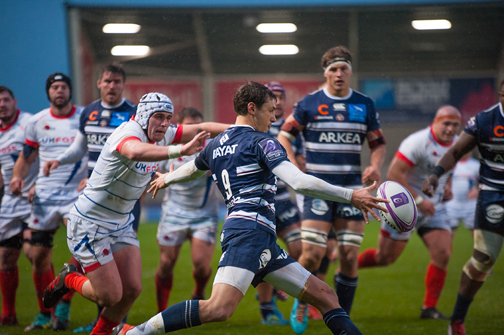 Baptiste Serin victorieux avec l'UBB chez les Sale Sharks